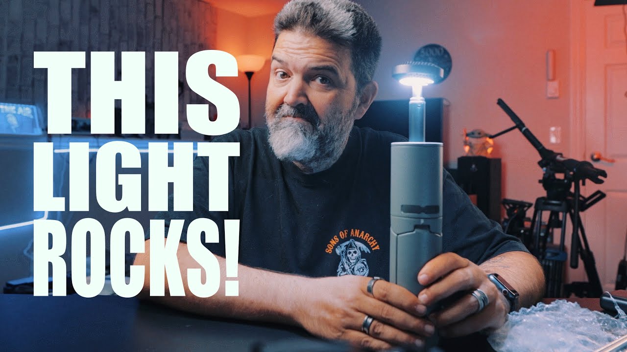 Outask Outdoor Telescopic LED Camping Light!  This Light is Super Cool!