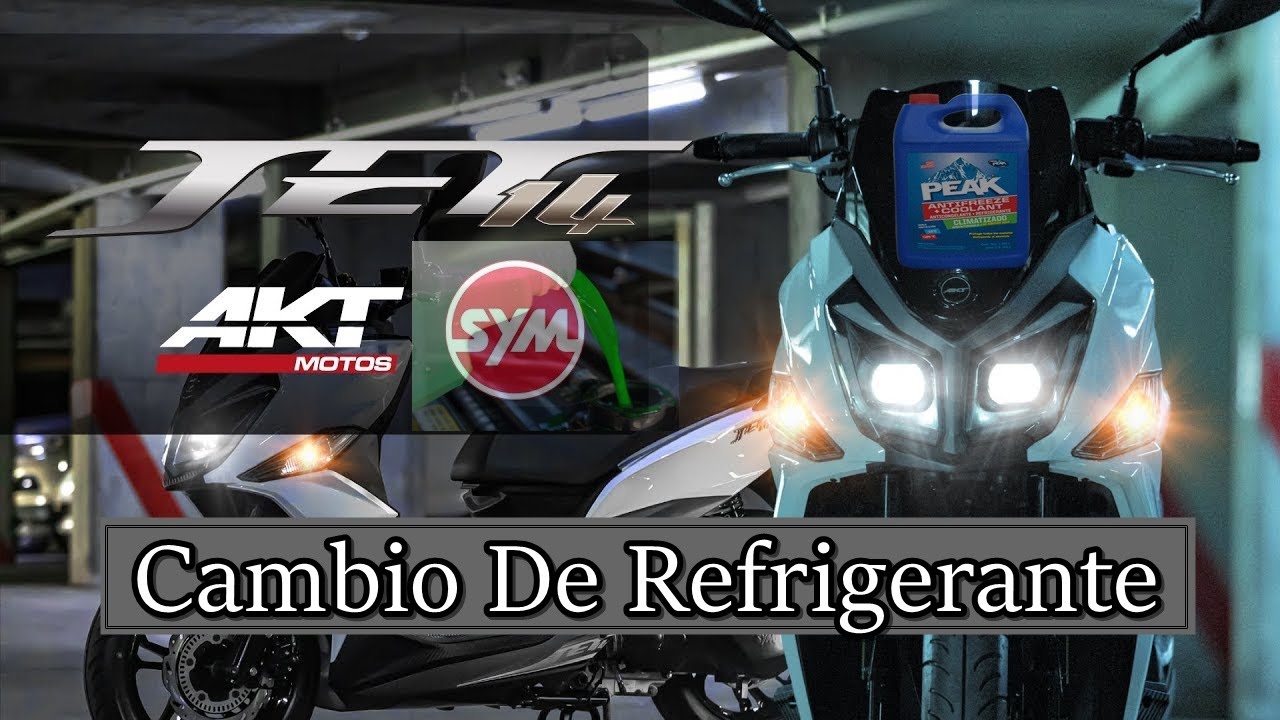 Full Cambio Líquido Refrigerante AKT SYM Jet 14