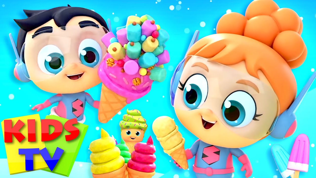Do You Know The Ice Cream Man | The Ice Cream Song | Nursery Rhymes & Baby Songs | Kids Tv Cartoon