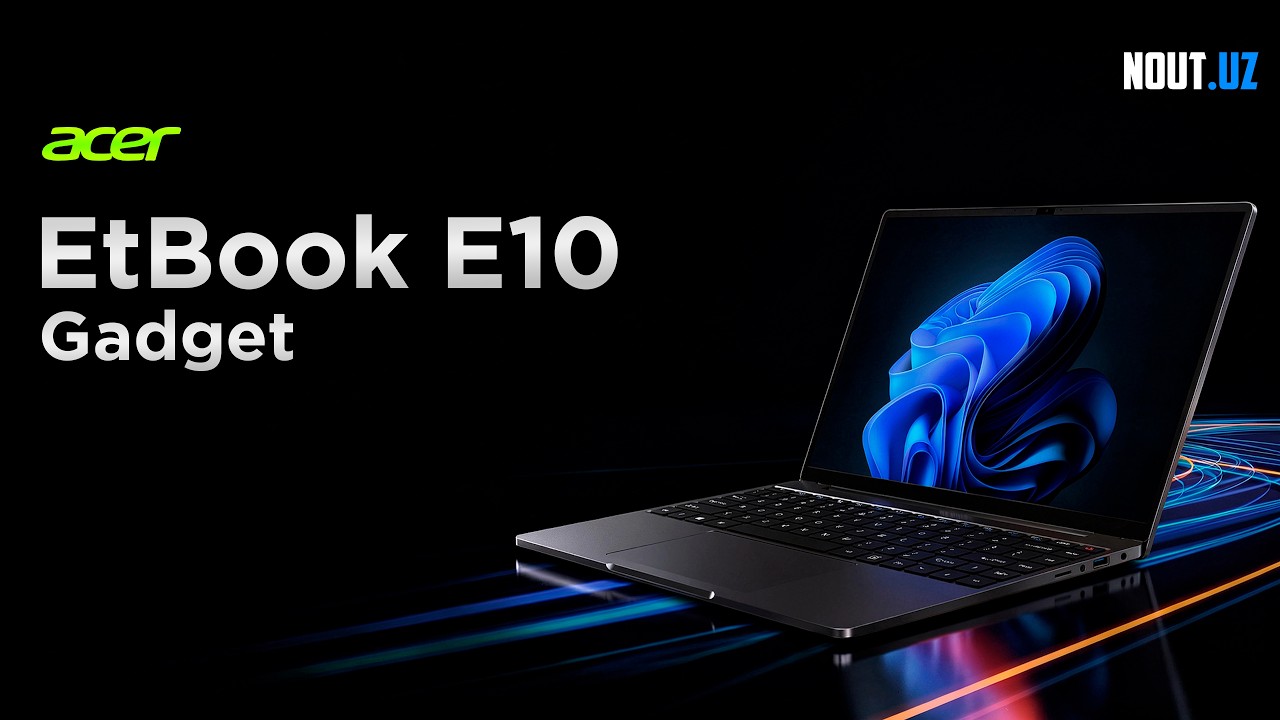 Acer Gadget EtBook E10 - Ноутбук за 5**$ c 2K экраном!