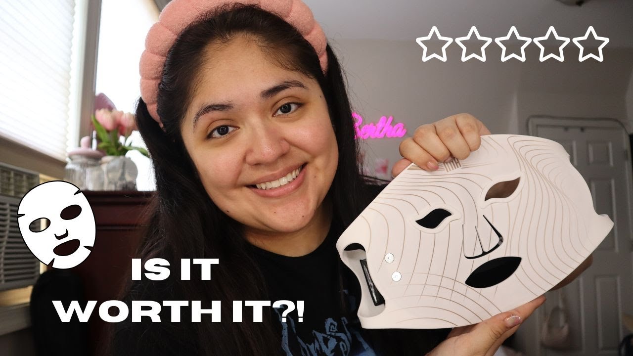 INIA LED LIGHT THERAPY MASK UNBOXING + REVIEW | IS IT WORTH IT?!
