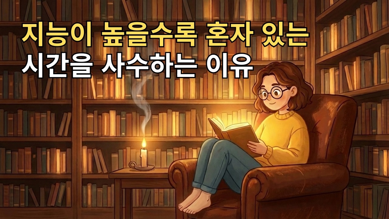 똑똑한 사람들이 혼자가 편한 과학적 이유