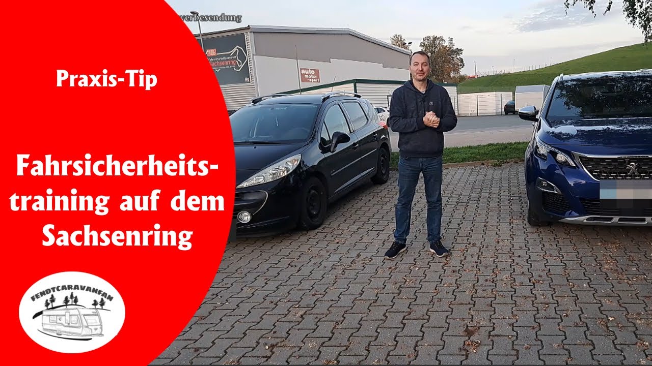 Besuch beim Fahrsicherheitstraining auf dem Sachsenring | fendtcaravanfan