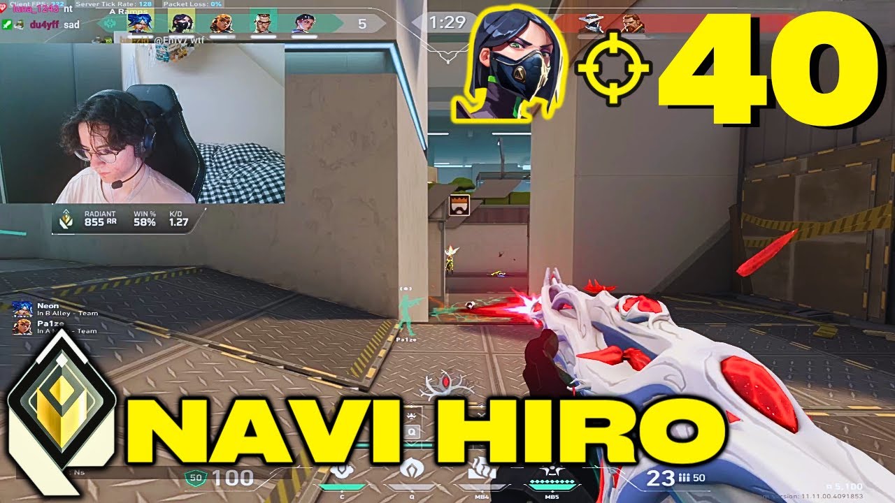 Соотношение убийств и смертей 40-14 — это просто невероятно!! - NAVI Hiro [EU] #MatchMVP