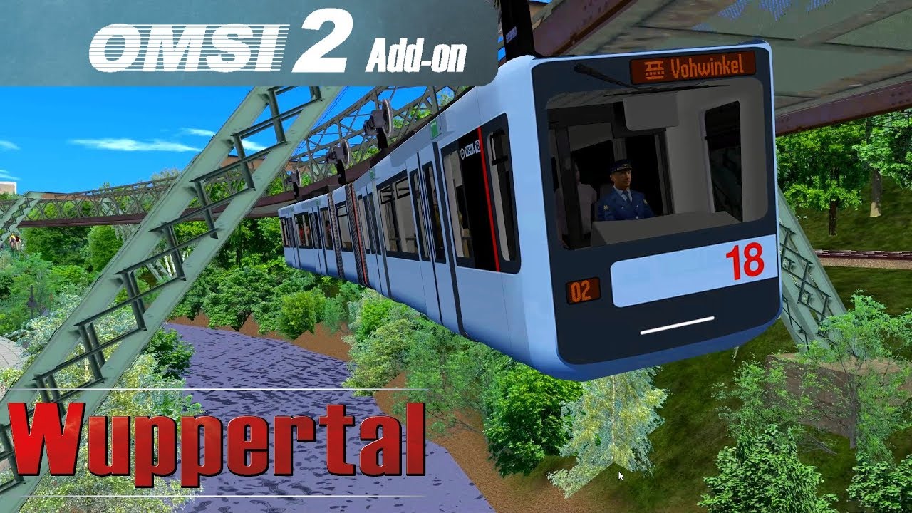 OMSI 2 Wuppertal Addon | Die Schwebebahn Oberbarmen - Vohwinkel ☆ Let's Play OMSI 2