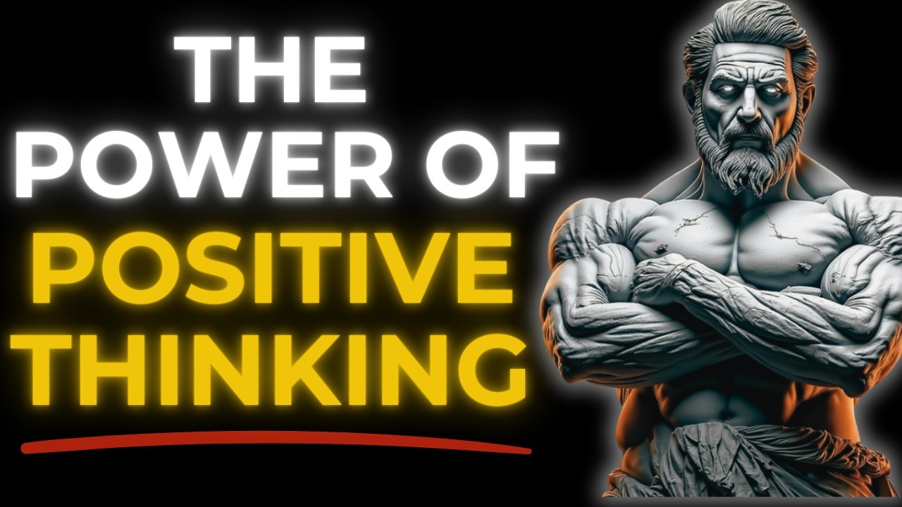 How to Learn to Think Positive (90% of people do it wrong) | Stoicism | Stoic Lesson