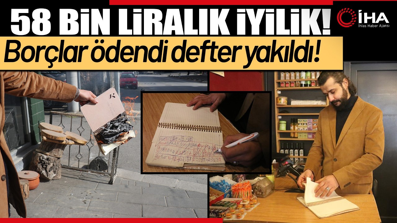 Ramazan Öncesinde Mahallenin Bakkal Borcunu Kapattı