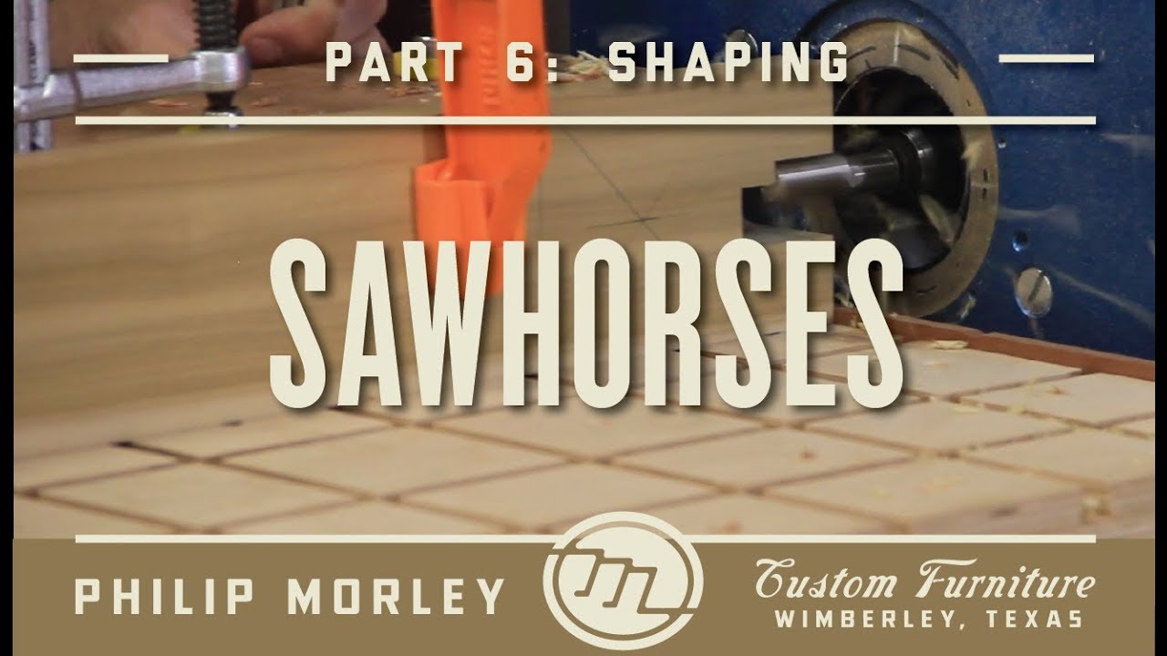 James Krenov Style Sawhorses | Part 6 - Shaping