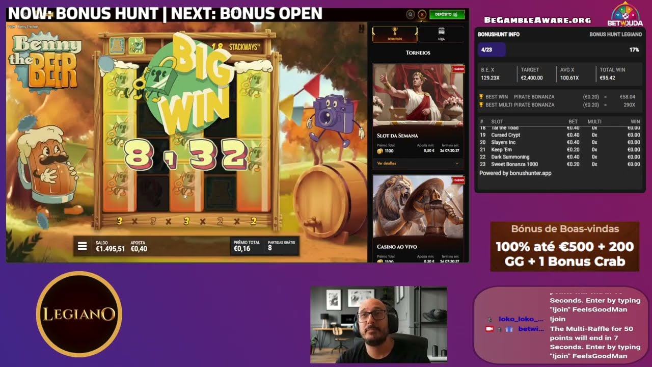 Benny the Beer com fullscreen de cadeados 1277x
