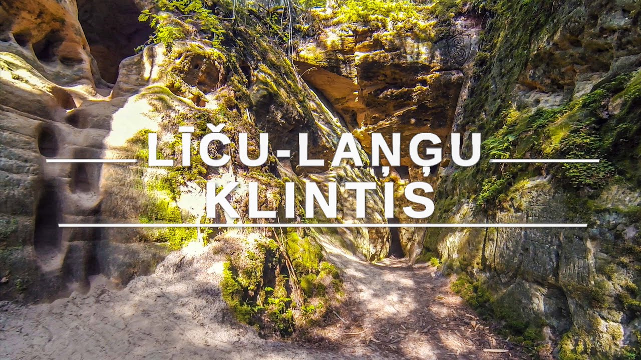 Līču-Laņģu klintis. Vienas no skaistākajām un lielākajām klinšu sistēmam Latvijā.