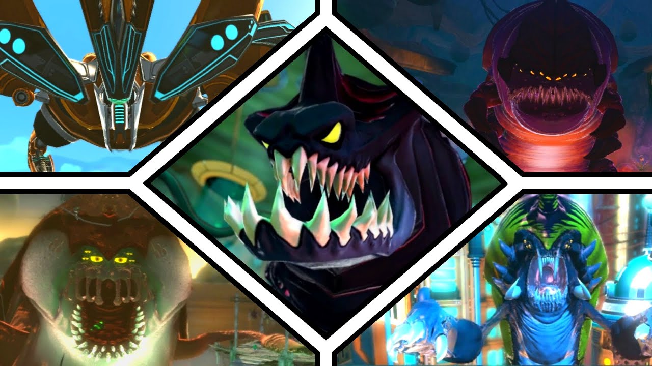 Ratchet & Clank: All 4 One - ALL BOSSES HD (PS3)