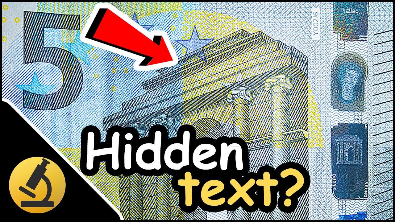 Things You've Never Seen Before (Money Under the Microscope)