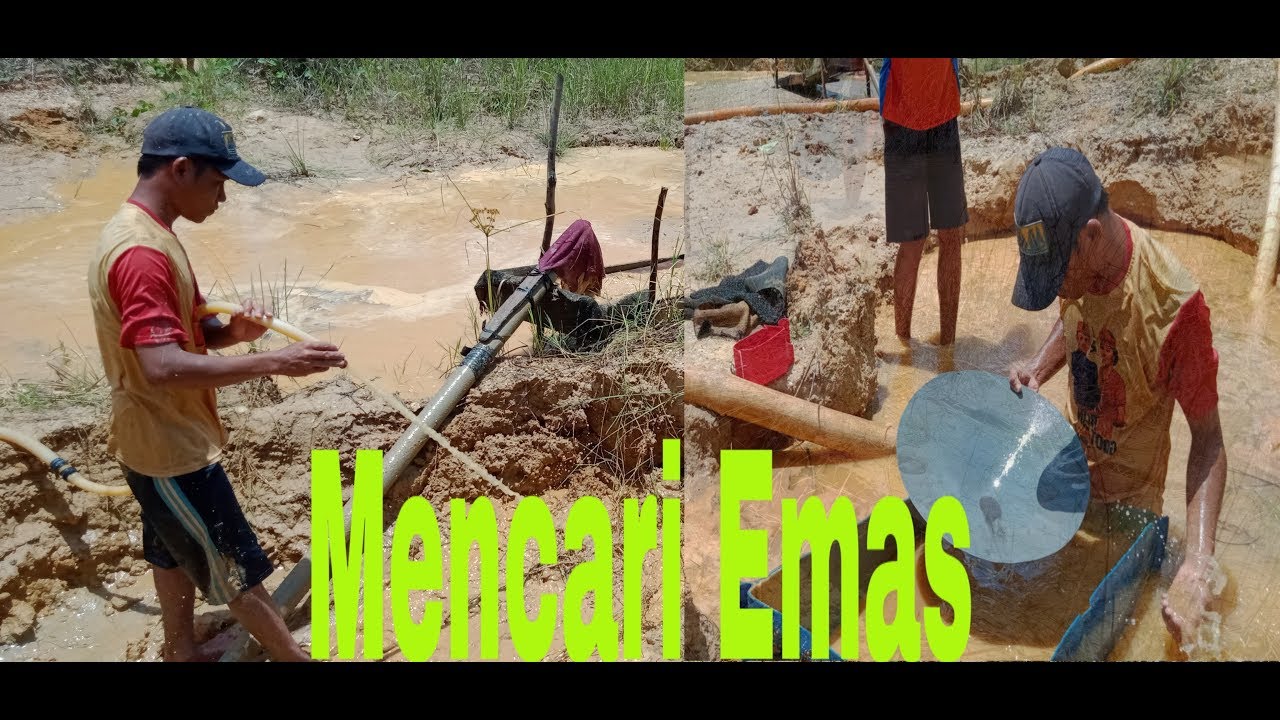 Tambang Emas Dengan Mesin Robin/Air