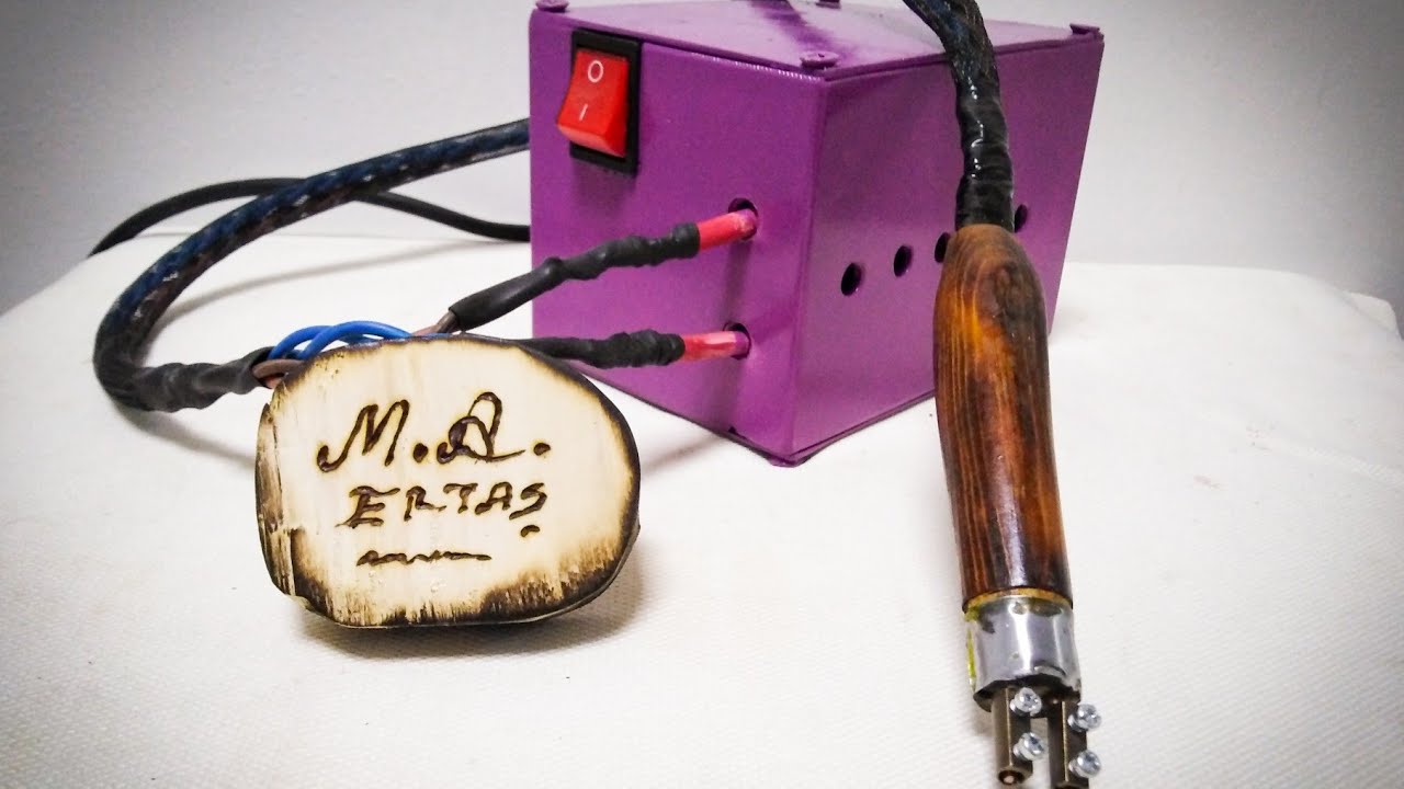 Çok Kolay Ahşap Yakma Makinesi Yapımı - Wood burning machine