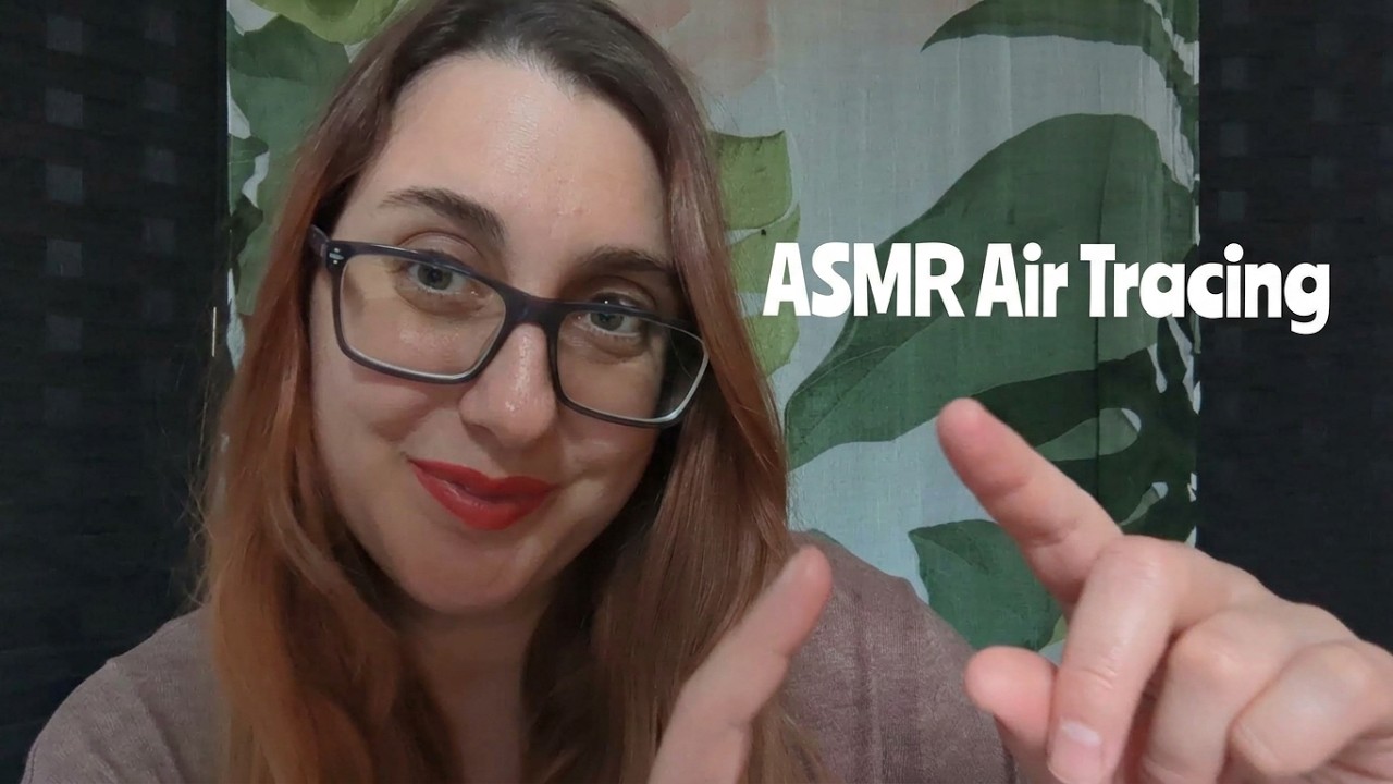 ✨ NEW ASMR Air Tracing ~ Tracing Words & Images