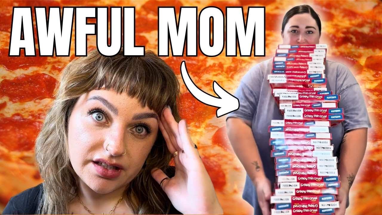 Ex-Fat Activist Reacts to Viral TikTok Mom Buying 32 Pizzas & 16 Liters of Dr Pepper