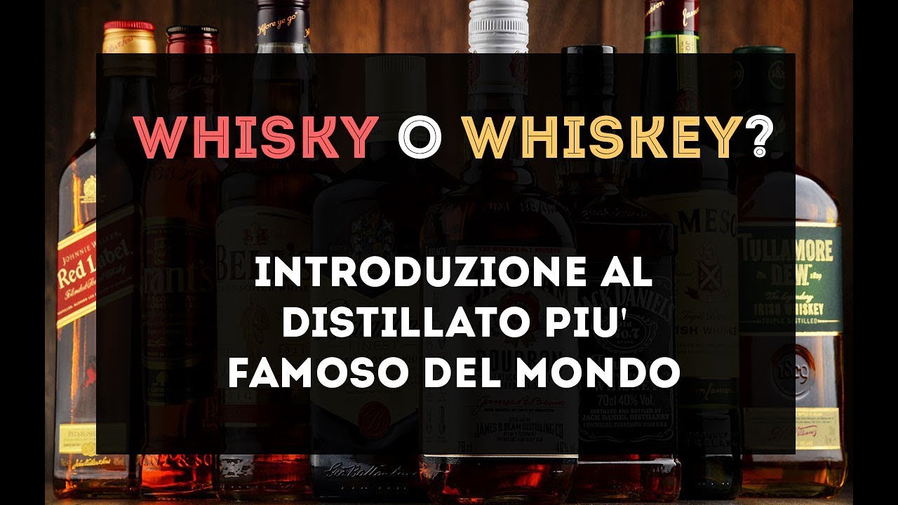 Whisky o Whiskey? Introduzione al distillato pi&ugrave; famoso del mondo.