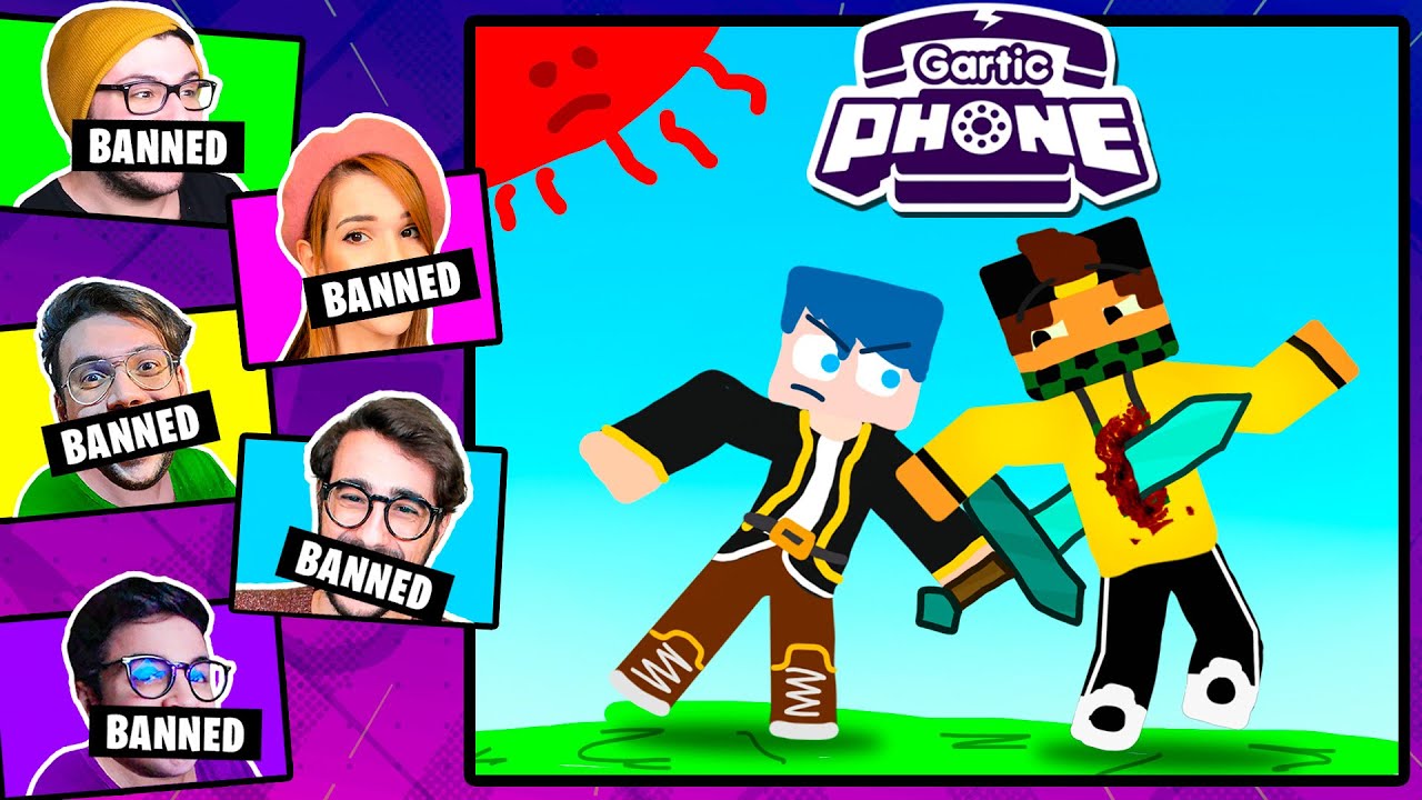 GIOCO LA MODALITÀ SEGRETA DI GARTIC PHONE CON I MIEI AMICI!