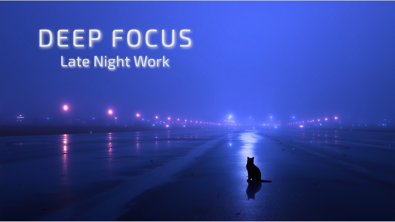 DEEP FOCUS — Minimal Deep House for Late Night Work.