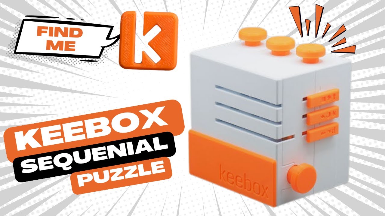 Every Step Reveals a New Mystery… This Keebox Orange Puzzle Is INSANE!