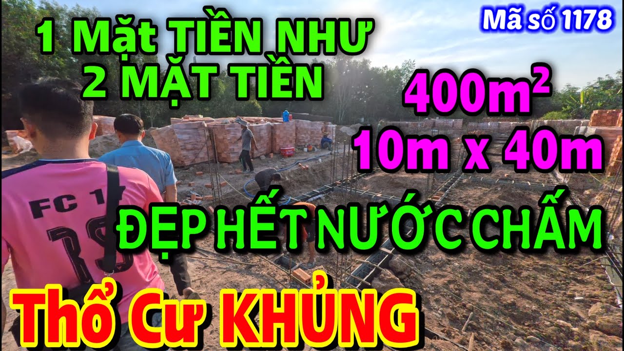 Mua 1 được 2 | Mặt Tiền TO Thổ Cư KHỦNG xây Nhà Trọ với Căn Hộ Liền Kề Thu Nhập CỰC CAO sát KCN.