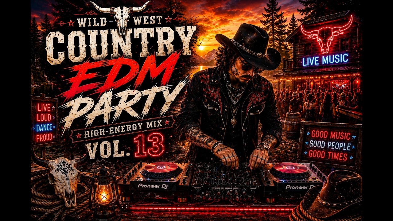 🚨🔥 WARNING: You&rsquo;ll Replay This Country EDM Mix All Summer | Wild West Drops VOL. 12