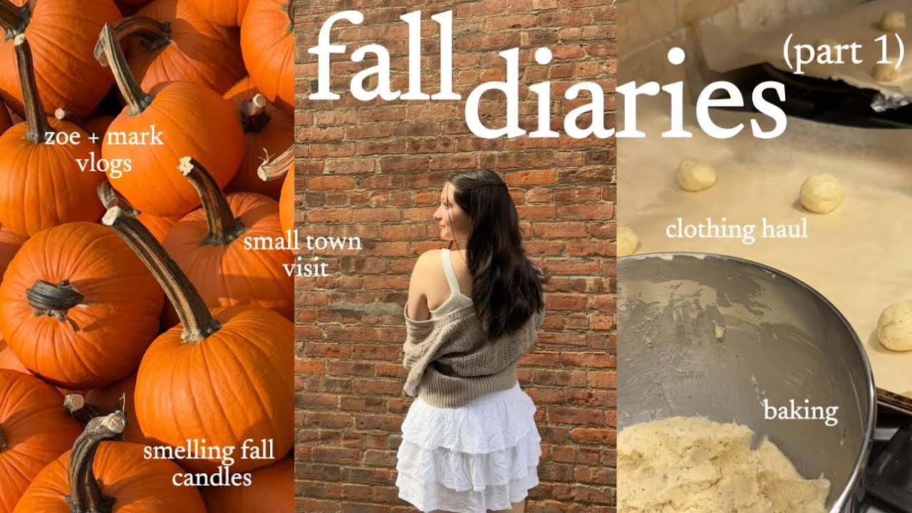 getting ready for fall + checking things off my bucket list (fall diaries part 1)