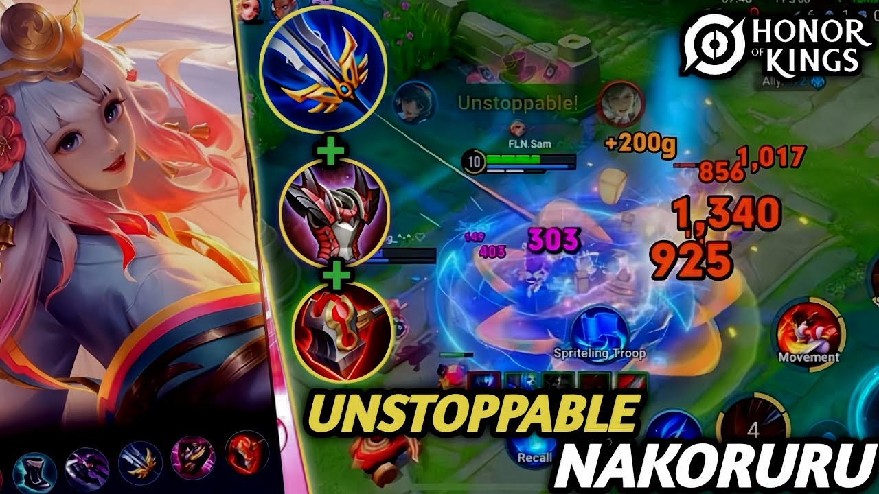 Nakoruru Jungel Damage Honor of kings #honorofkings #hok #honorofkingsmalaysia 
