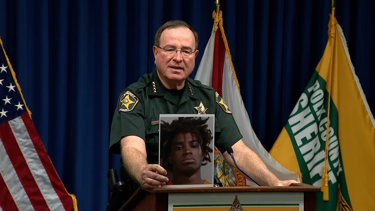 Full Grady Judd Press Conference: 'Rapper' arrested for murder