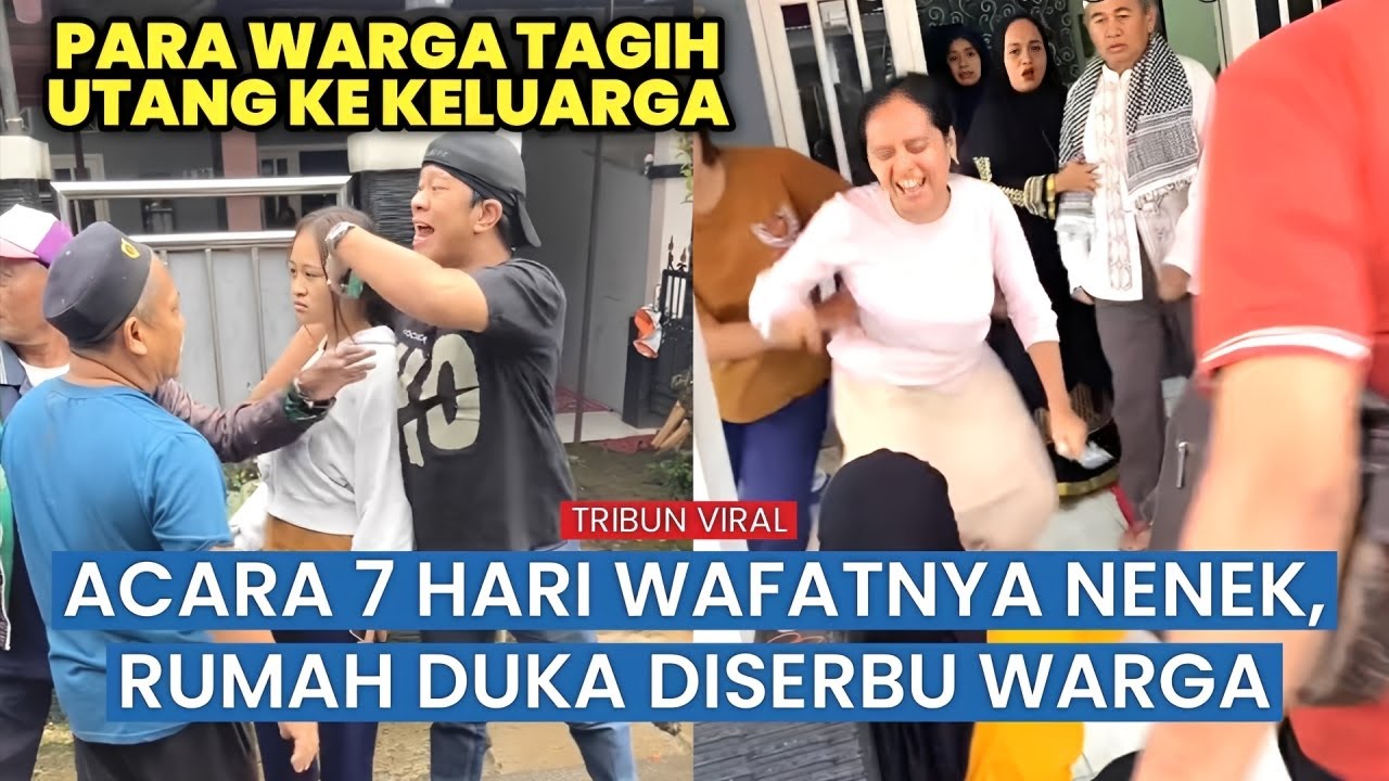 Niat Menagih Utang Berujung Ricuh, Pengajian 7 Harian Berubah Ricuh