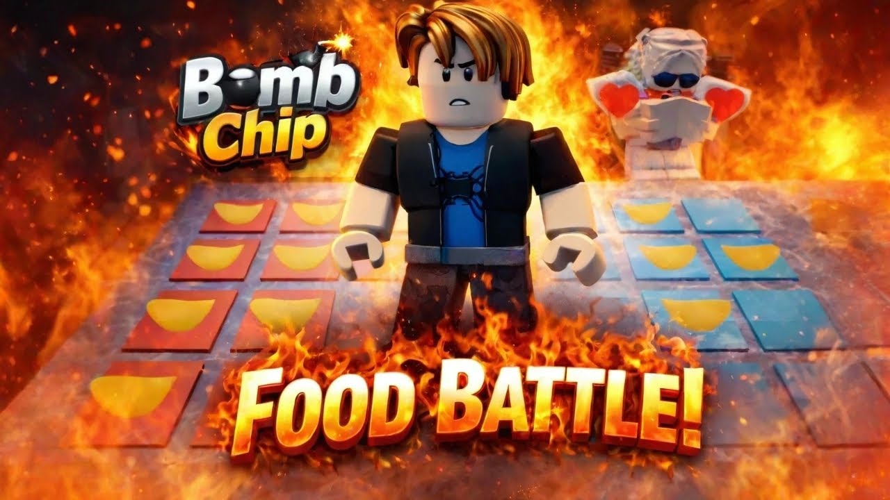 BOMB CHIP 🔥 FOOD BATTLE | Roblox Ultimate Challenge!