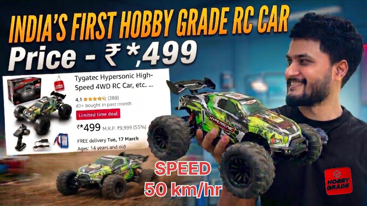 Tygatec Supersonic RC Car Review & Test Drive | Hobby‑Grade 4WD High Speed RC Car