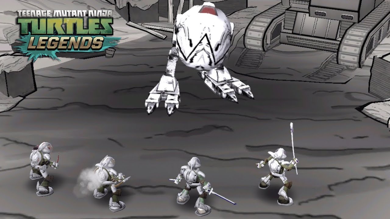 Giant M.O.U.S.E.R. In Graphic Violence Challange - Teenage Mutant Ninja Turtles Legends