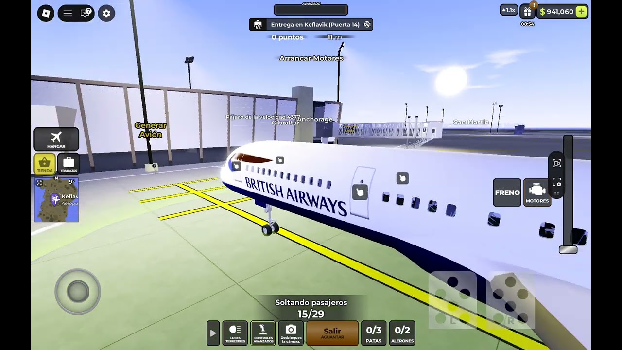 Dia 1 intentando conseguir el B 747