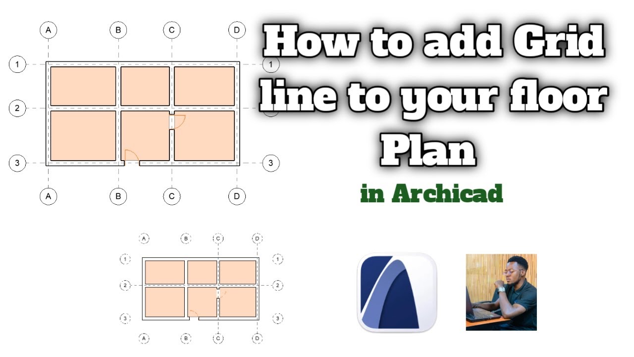 How to add Grid line to your floor plan