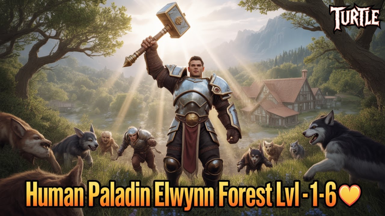 Paladin ASMR Part 1 – Pure Gameplay, Spells & Footsteps | WoW
