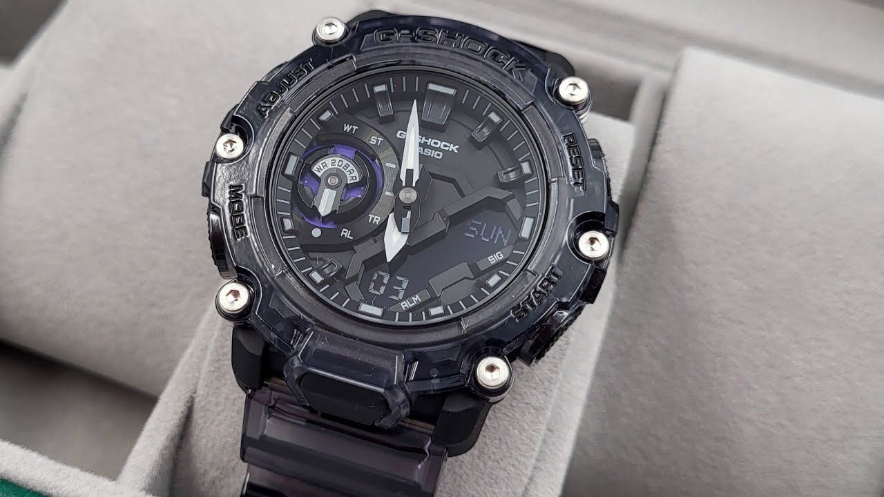 НЕУБИВАЕМЫЙ СКЕЛЕТОН! Краткий обзор на японские электронные часы CASIO G-SHOCK GA-2200SKL-8A