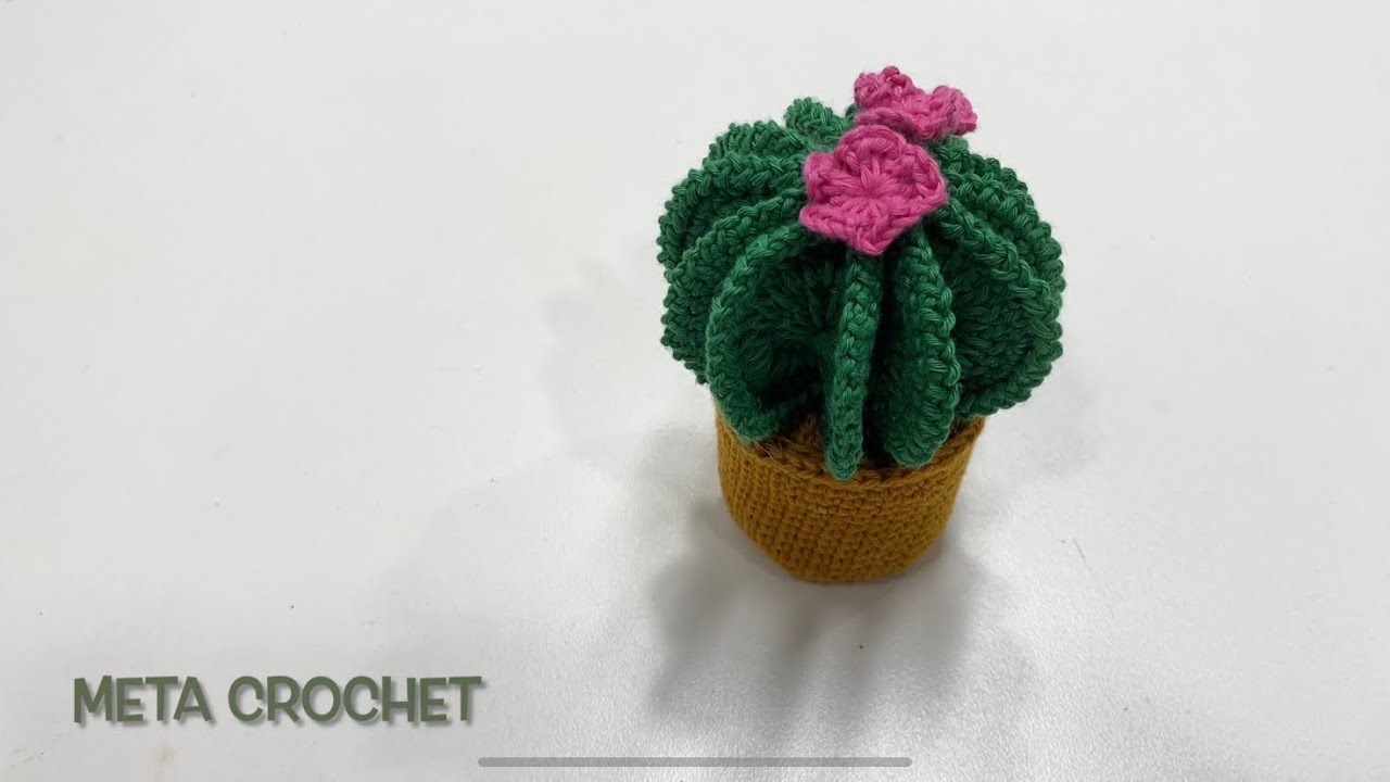 DIY crochet plant pot🪴- easy and beautiful