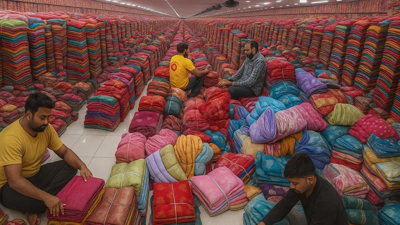 Biggest textile company in surat | saree manufacturer in surat vanshmj