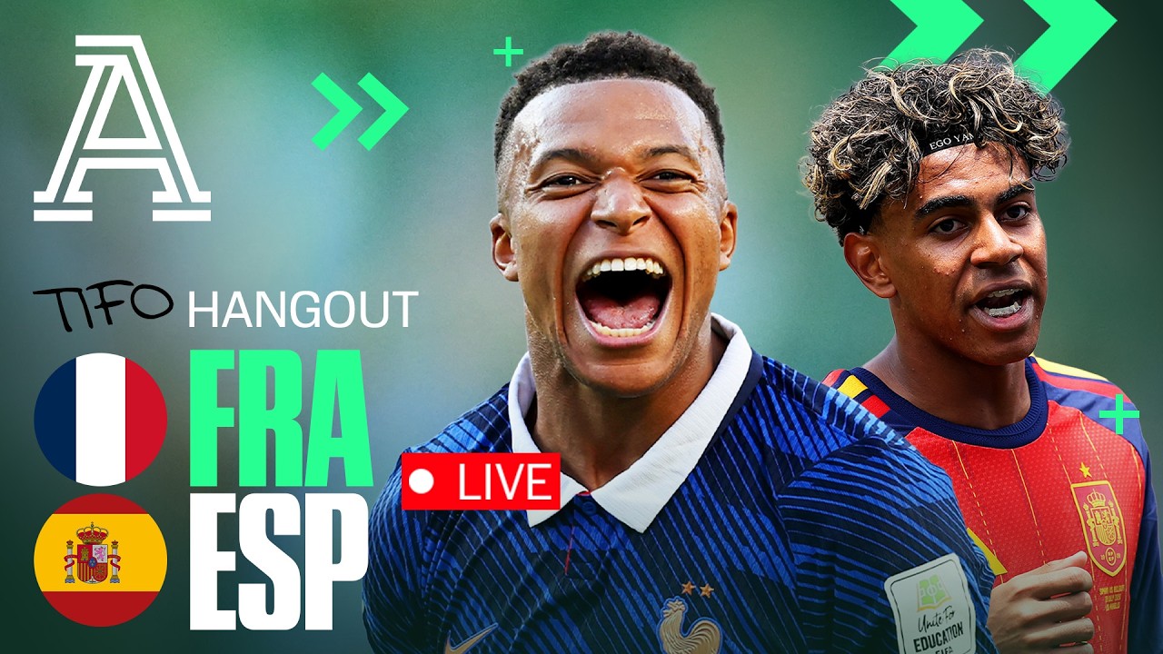 France vs Spain Live Watchalong | @TheAthleticFC x @Tifo World Cup Clubhouse
