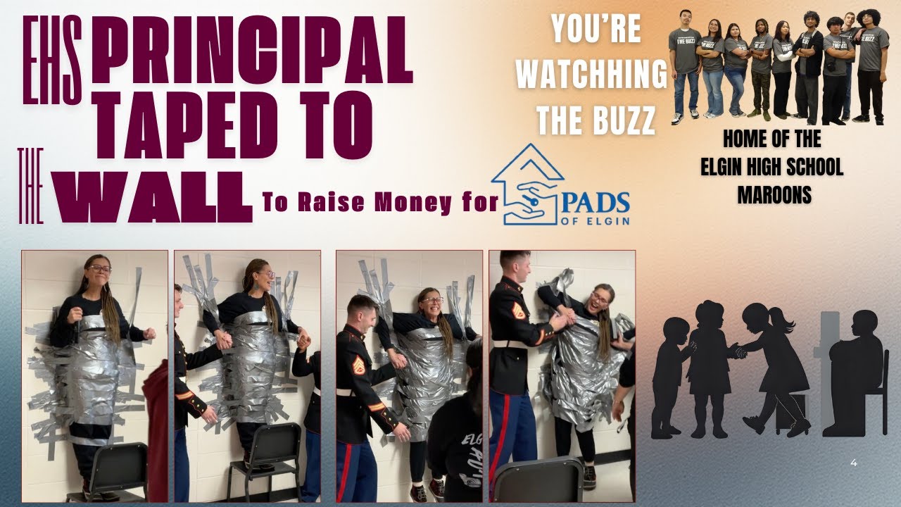 Elgin High School Raises Money for PADS of Elgin | Nov. 21, 2025
