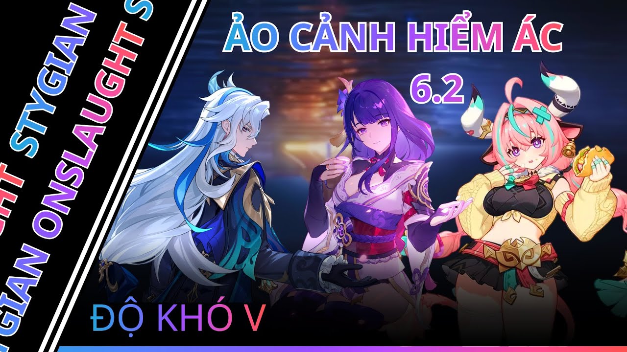 Ảo Cảnh Hiểm Ác 6.2 | Độ Khó 5 | Neuvillette & Raiden shogun & Varesa | Genshin Impact 6.2