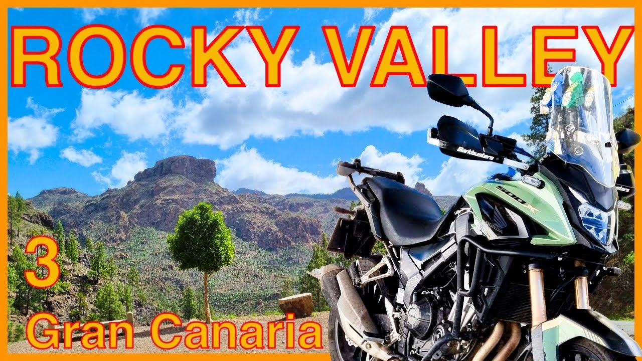 Gran Canaria Motorcycle Adventure – Day 2 (Part 1) | Honda CB500X | GC210 • GC606 • GC605