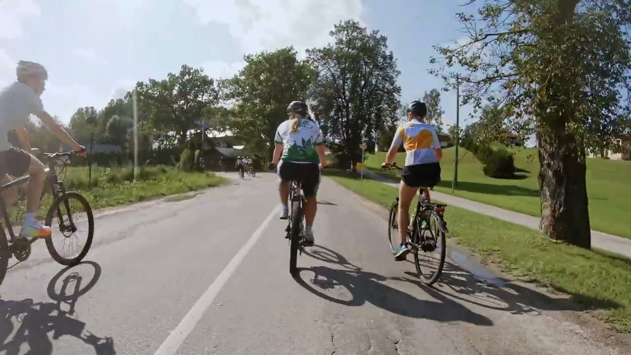 Vienības brauciens 2023 (perspektīva, uzsākot no pašas aizmugures)