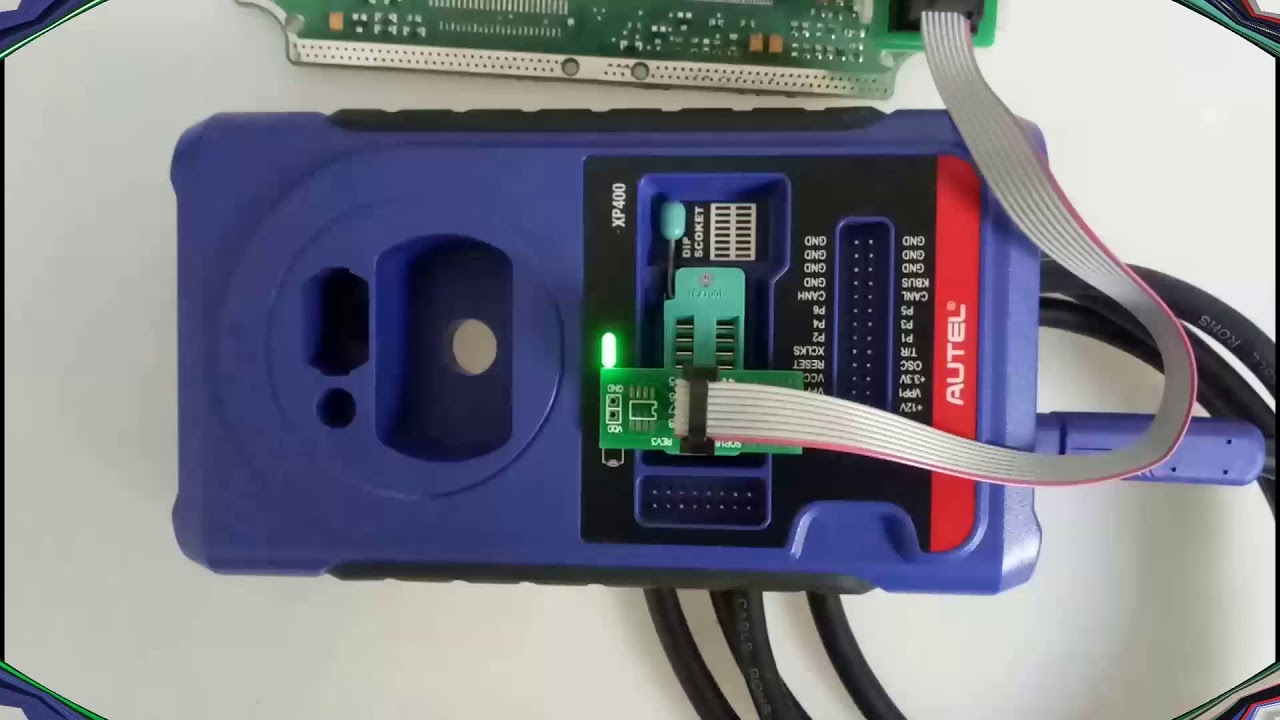 IM608 Reading ECU eeprom 93c46 data