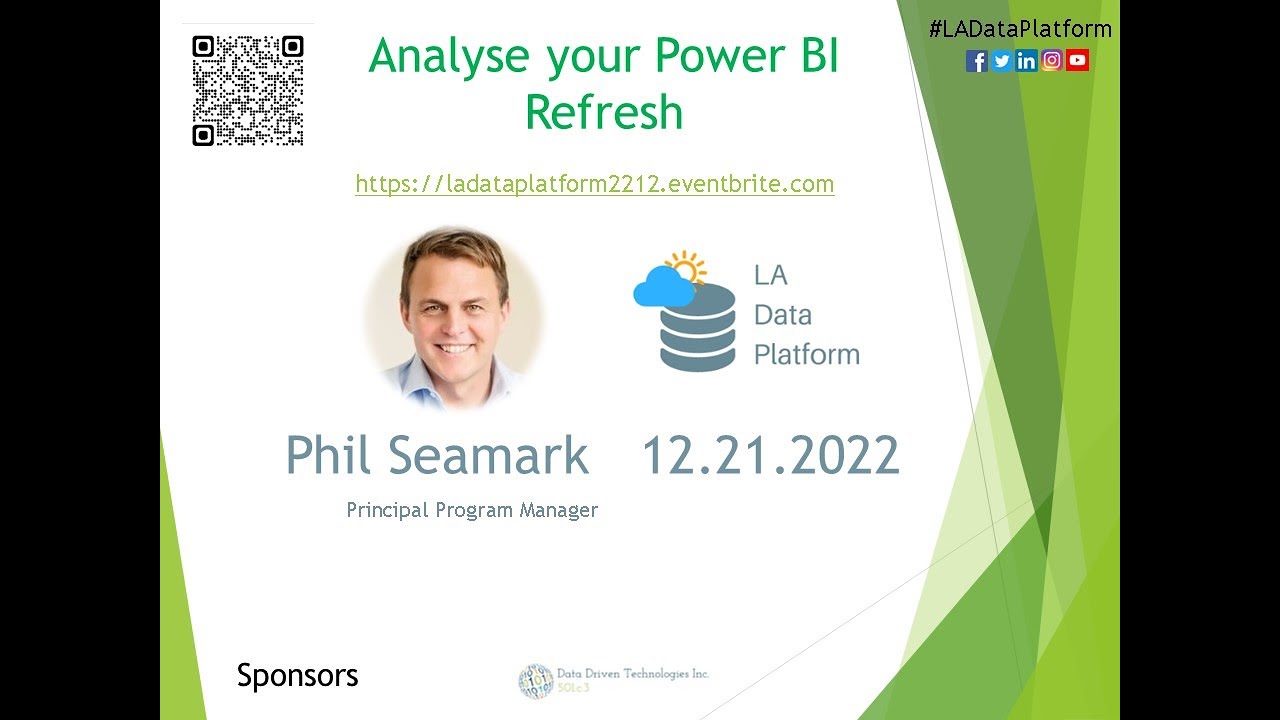 Analyse your Power BI Refresh by Phil Seamark
