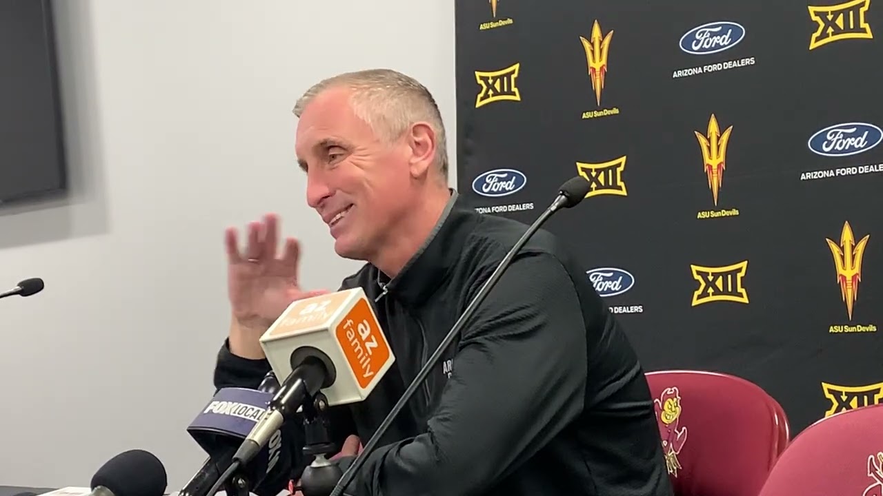 Bobby Hurley after ASU’s 75-63 loss to West Virginia (01/21/2025)