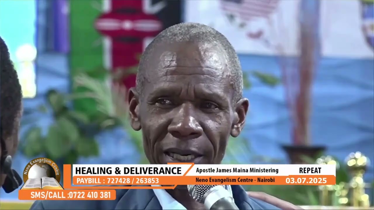 HEALING AND DELIVERANCE  LIVE BROADCAST FROM NENO EV. CENTRE, NAIROBI.