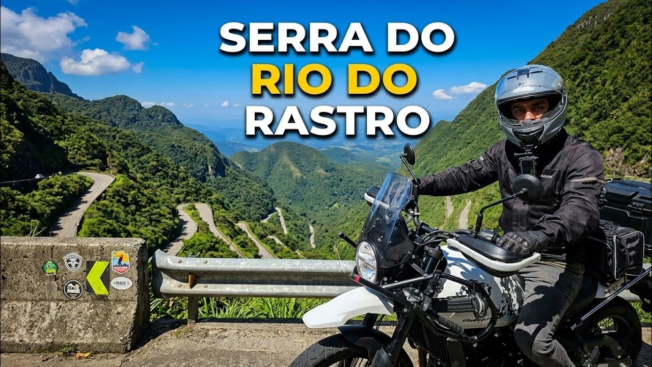 Encarando a Serra do Rio do Rastro de moto | Himalayan 450 | Estrada Afora #02