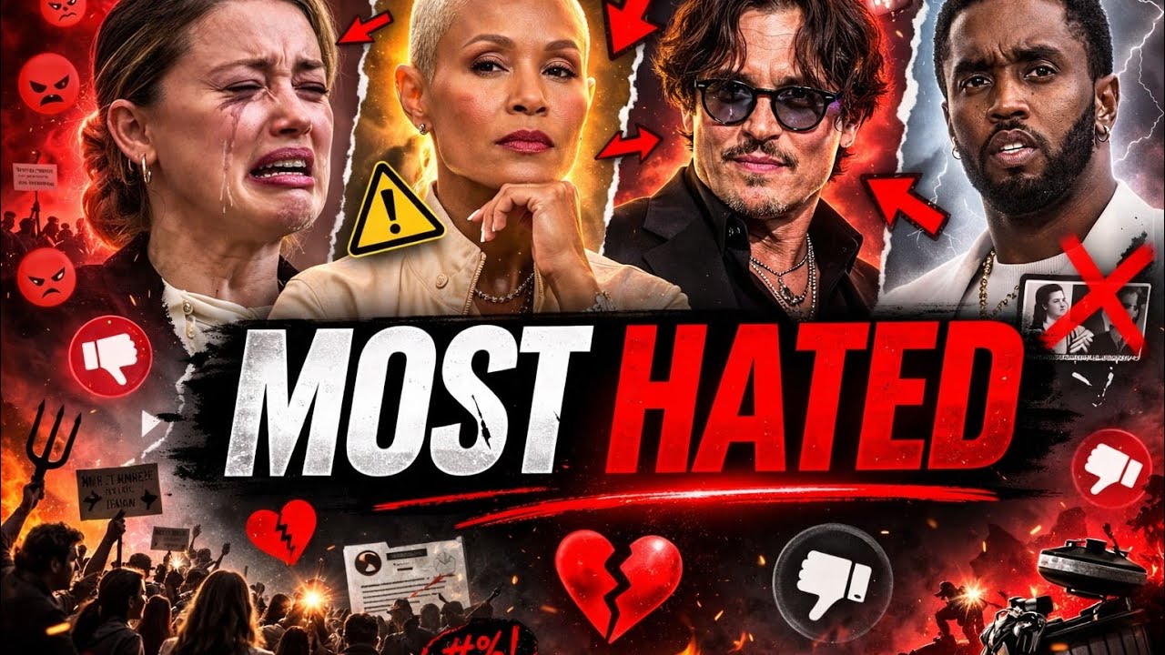 TOP 20 MOST HATED CELEBRITIES IN THE 2020s